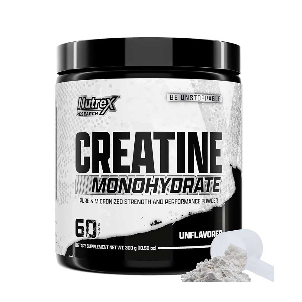 Nutrex-Creatine-Monohydrate-300g-1-5.jpg کراتین مونوهیدرات ناترکس (Creatine Monohydrate Nutrex) 300 گرمی و بافت پودر آن