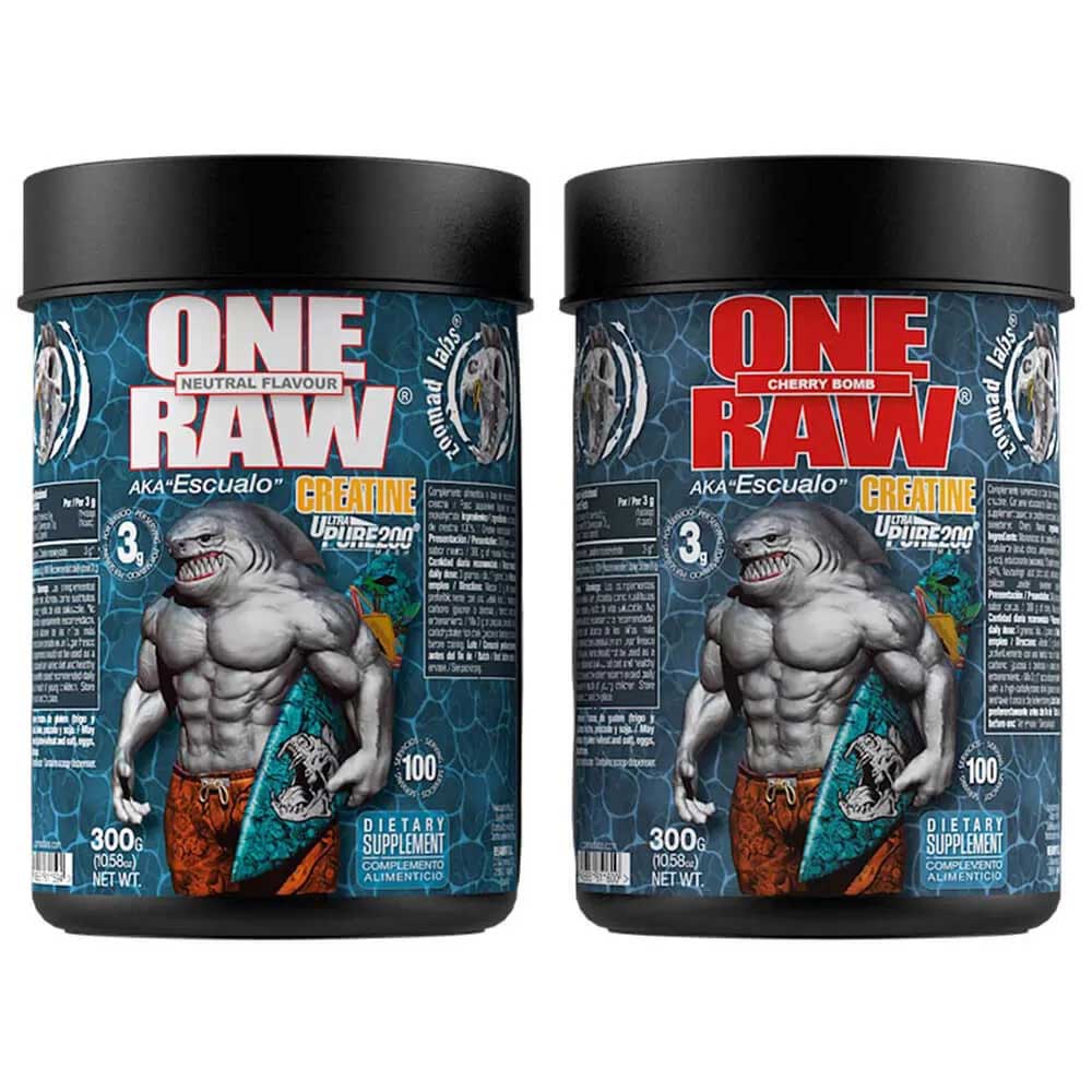 zoomad-labs-creatine-one-raw-vishnya-300g-4.jpg پودر کراتین کوسه زومادلبز 300 گرم Zoomad Labs One Raw Creatine - Image 5