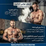 تصویر اینفوگرافیک مواد تشکیل دهنده کراتین سل تک ماسلتک شامل کراتین ، ALA ، ماتریس آمینو و BCAA