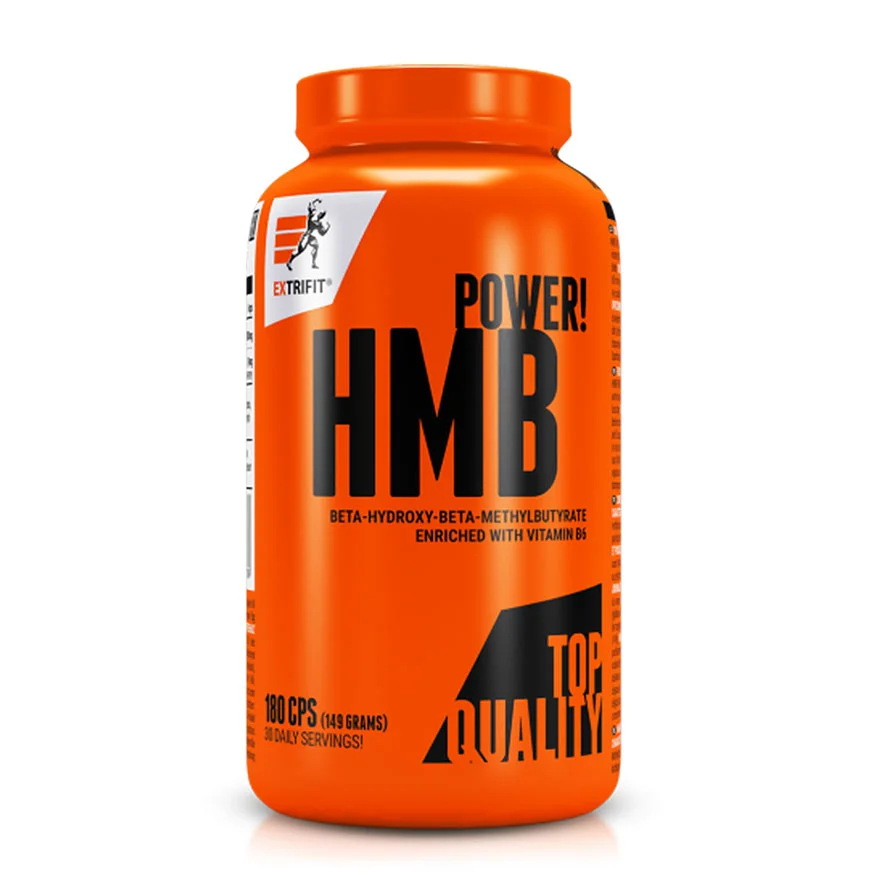 قوطی کپسول اچ ام بی پاور اکستریفیت 180 تایی حاوی ویتامین B6 برای حفظ عضلات