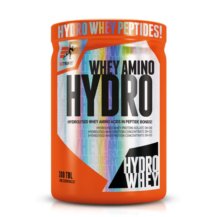 قوطی قرص آمینو وی هیدرو اکستریفیت ۳۰۰ تایی مدل Hydro Whey Amino Peptides