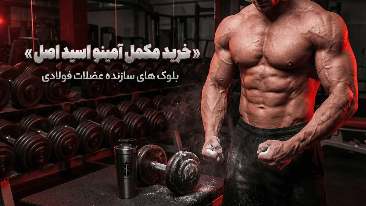 خرید مکمل آمینو اسید اصل؛ بلوک های سازنده عضلات فولادی