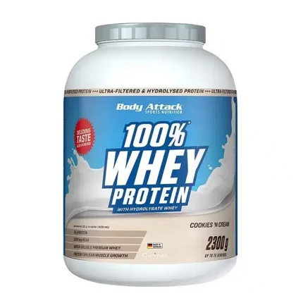 پروتئین وی 100% بادی اتک 2.3 کیلوگرم (Body Attack 100% Whey Protein)