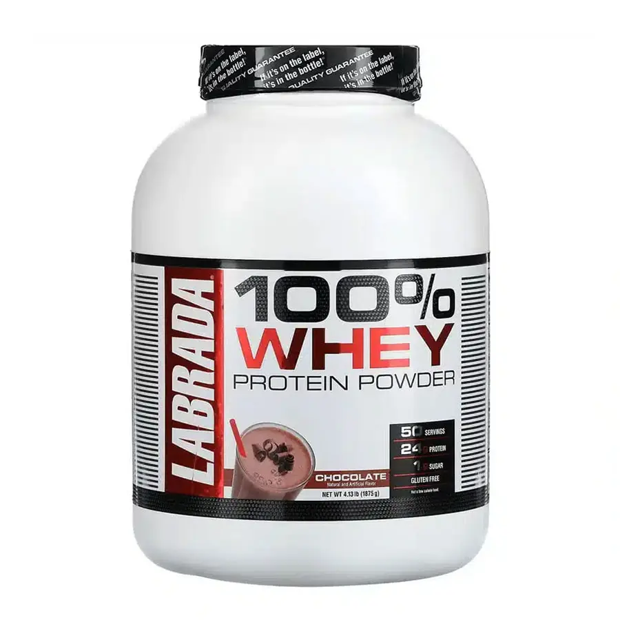 Labrada-100_-Whey-Protein-(1.87kg) پودر پروتئین وی ۱۰۰٪ لابرادا (Labrada 100% Whey Protein) 1.87 کیلوگرم - تصویر 1