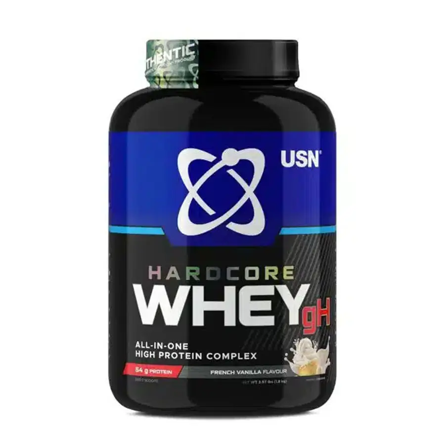 USN-Hardcore-Whey-GH-Protein-Powder-(1.8kg) پودر پروتئین وی هاردکور جی اچ یو اس ان (USN Hardcore Whey GH) 1.8 کیلوگرم - تصویر 1